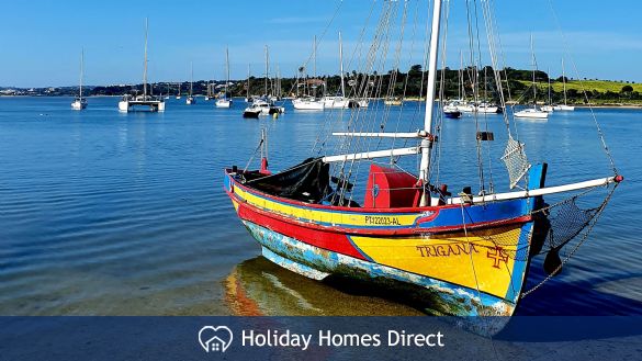 Boat in Alvor Harbour